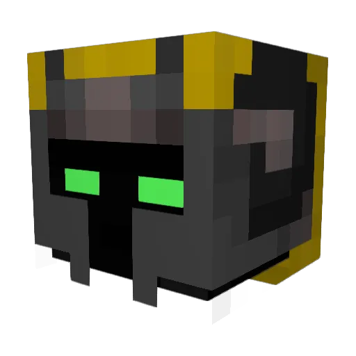 ar1810 Minecraft avatar head, 3D render
