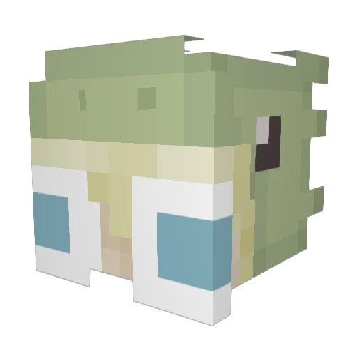 arabellamc Minecraft avatar head, 3D render