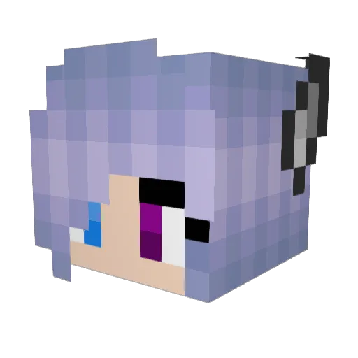 arachnid_27 Minecraft avatar head, 3D render
