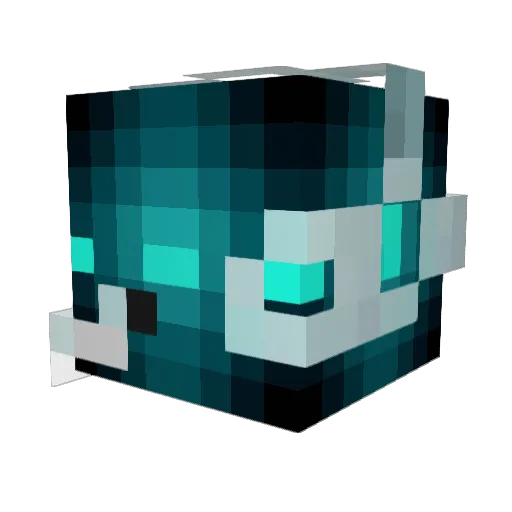 aragorn_ Minecraft avatar head, 3D render