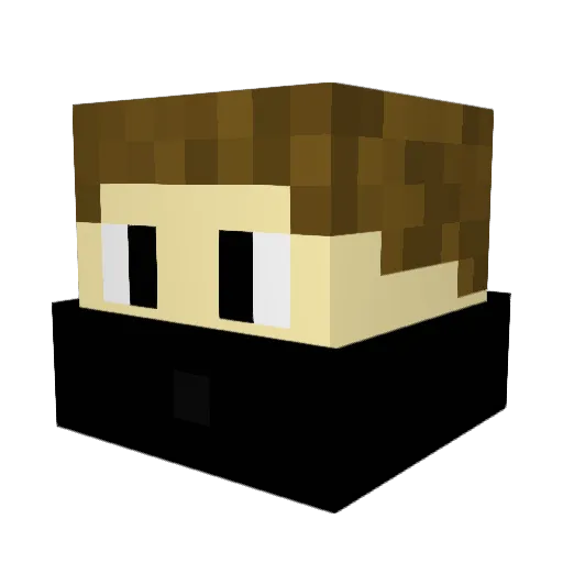aramski6759 Minecraft avatar head, 3D render