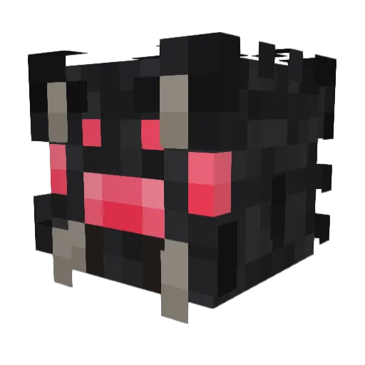 aranha00k7 Minecraft avatar head, 3D render
