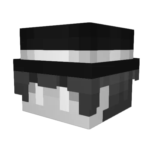 aranid_ Minecraft avatar head, 3D render