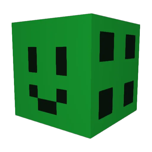 arara7769 Minecraft avatar head, 3D render