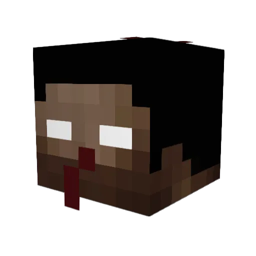 aras985 Minecraft avatar head, 3D render