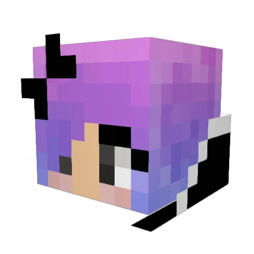 arb1501 Minecraft avatar head, 3D render