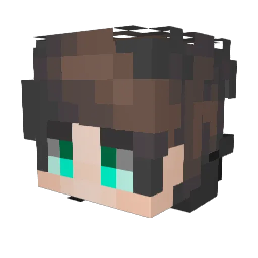 arbelalon10 Minecraft avatar head, 3D render