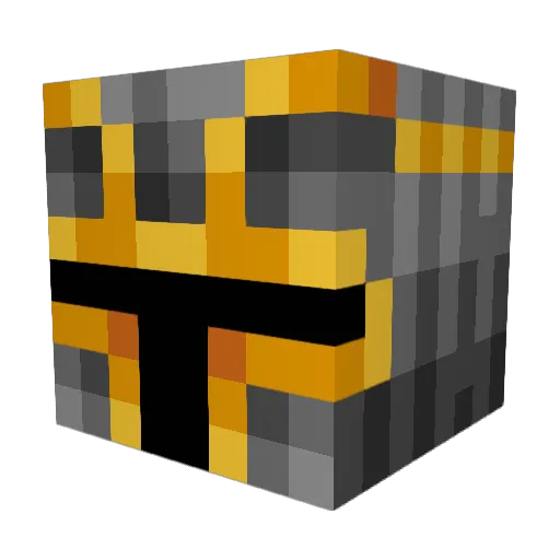 arberMO Minecraft avatar head, 3D render