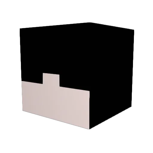 arcadeslip Minecraft avatar head, 3D render
