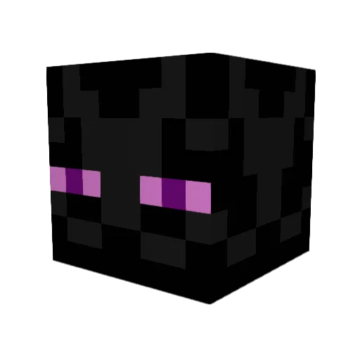 arche001 Minecraft avatar head, 3D render