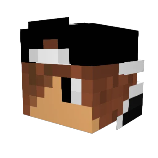 archer304 Minecraft avatar head, 3D render