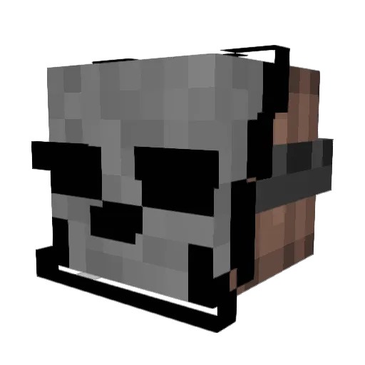 archery12000 Minecraft avatar head, 3D render