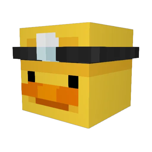 archi9993 Minecraft avatar head, 3D render