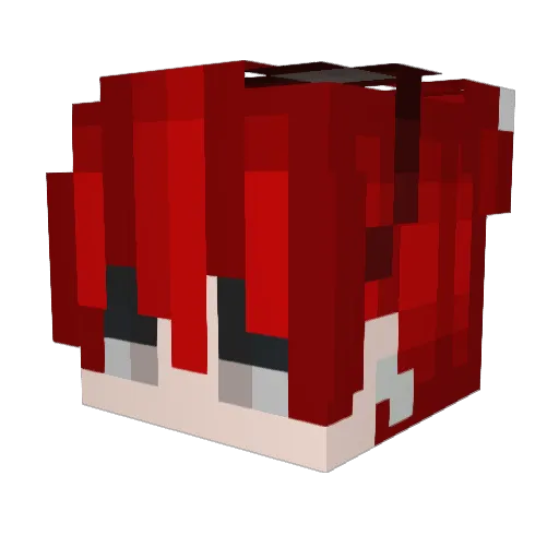 archieflair Minecraft avatar head, 3D render