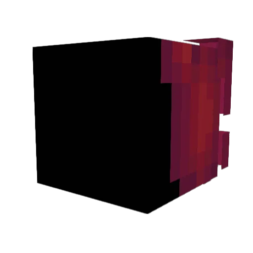 archilonger Minecraft avatar head, 3D render
