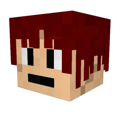 arconisreaper1 Minecraft avatar head, 3D render