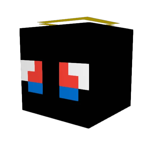 arctic_fox3452 Minecraft avatar head, 3D render