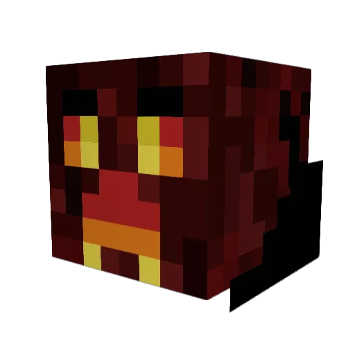 arczi170281 Minecraft avatar head, 3D render