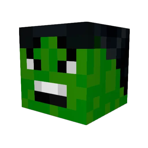 ardahd5 Minecraft avatar head, 3D render