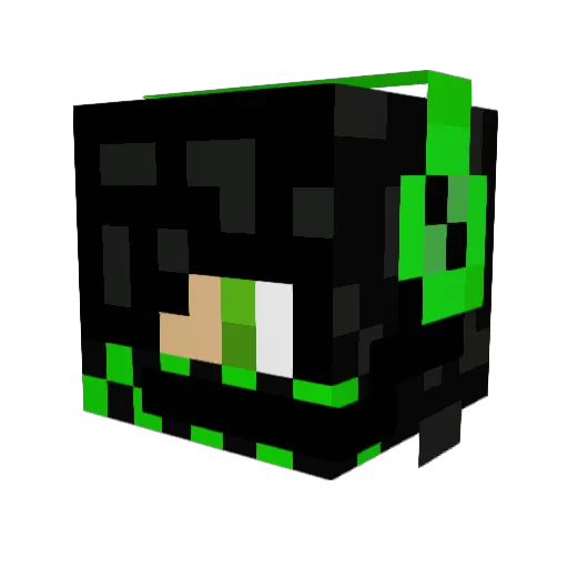 ardi98 Minecraft avatar head, 3D render