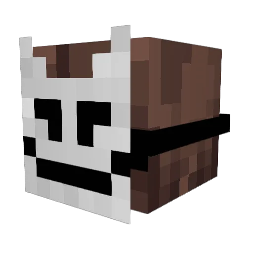 ardorm_ Minecraft avatar head, 3D render