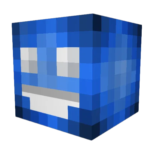 ardzeh Minecraft avatar head, 3D render