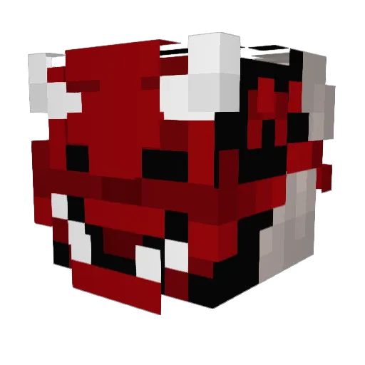 areionzz Minecraft avatar head, 3D render
