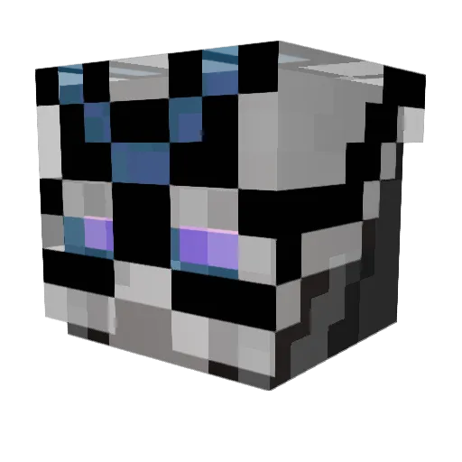 arellien Minecraft avatar head, 3D render