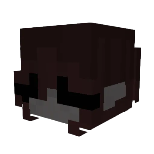 arely50209 Minecraft avatar head, 3D render