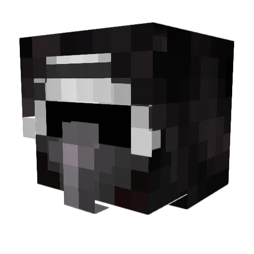 arennie Minecraft avatar head, 3D render