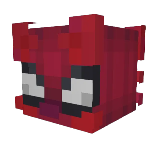 aresmeow Minecraft avatar head, 3D render