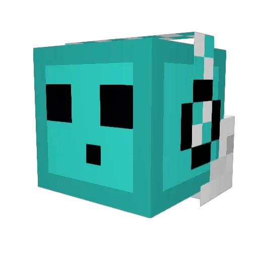 arespro007 Minecraft avatar head, 3D render