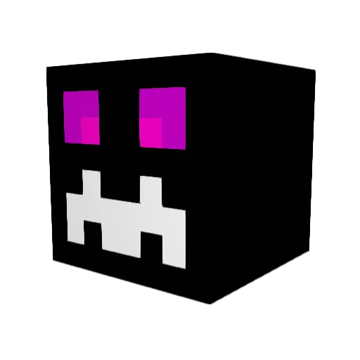 arez910 Minecraft avatar head, 3D render