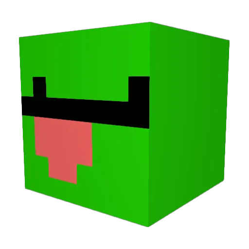 arfe123 Minecraft avatar head, 3D render