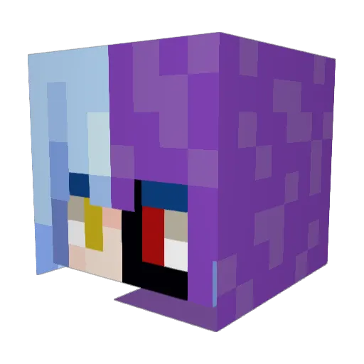 argeni_salinas Minecraft avatar head, 3D render