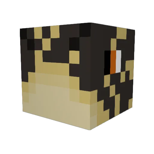 ari_mp4 Minecraft avatar head, 3D render