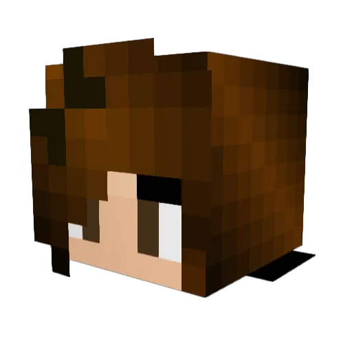 aria4646 Minecraft avatar head, 3D render