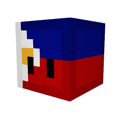 ariasz10 Minecraft avatar head, 3D render