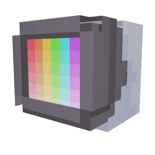 ariel415 Minecraft avatar head, 3D render