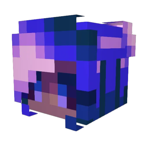 arielgindi Minecraft avatar head, 3D render