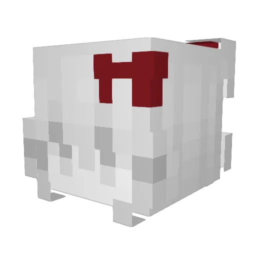 ariestrik Minecraft avatar head, 3D render