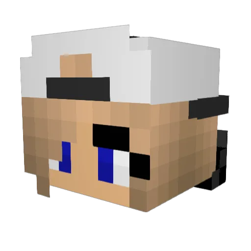 arigirl55 Minecraft avatar head, 3D render