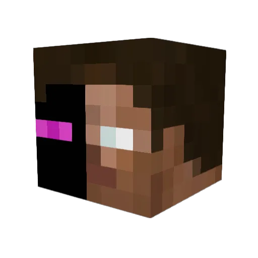 arik1235 Minecraft avatar head, 3D render