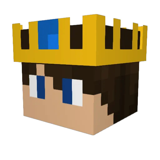 arikaneren03 Minecraft avatar head, 3D render