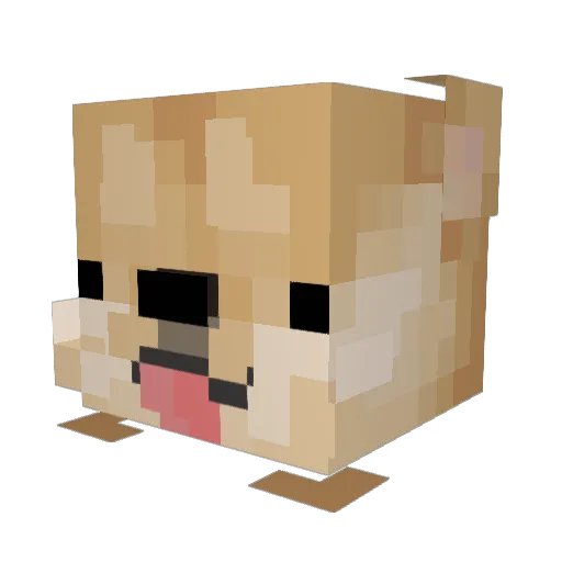 ariotesu_gee Minecraft avatar head, 3D render