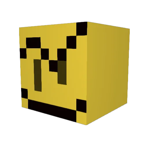 aris390 Minecraft avatar head, 3D render