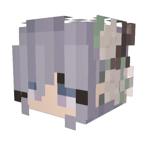 arishka06 Minecraft avatar head, 3D render