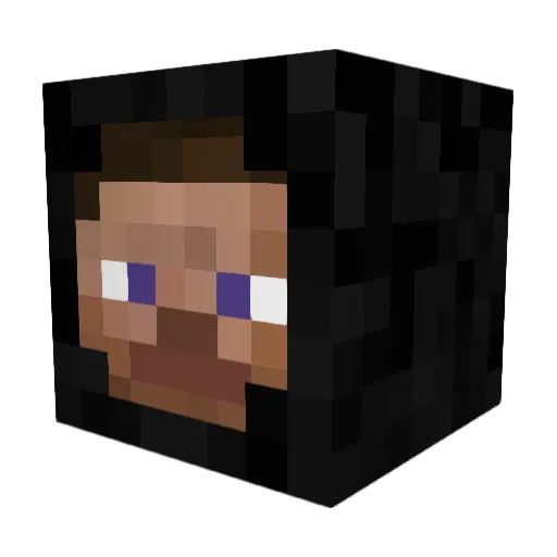 aristaly Minecraft avatar head, 3D render