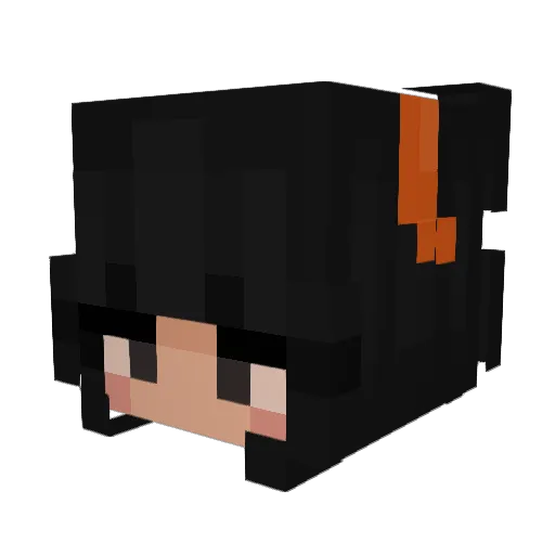 arithegreat Minecraft avatar head, 3D render