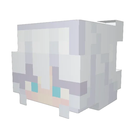aritxl Minecraft avatar head, 3D render